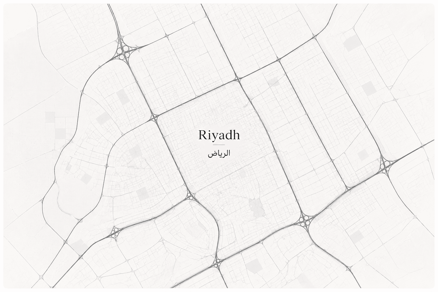 Riyadh Map